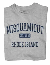 Misquamicut Rhode Island RI T-Shirt EST