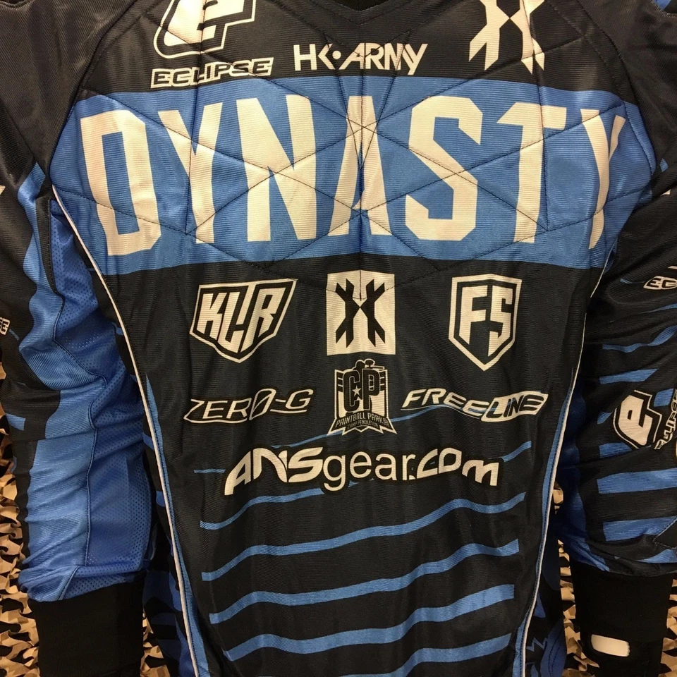 Nueva camiseta de paintball HK Army 2017 Dynasty Hardline - azul - grande Foto 3 de 4