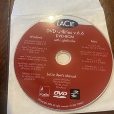 LaCie - DVD Utilities - Windows and Mac V.6.6.