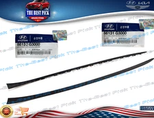 ⭐OEM⭐ 18-2020 Elantra GT Front Windshield Pillar Moldings Trim 2 pcs Outer Glas