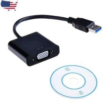 USB 3.0 to VGA Multi-Display Adapter Converter External Video Graphic Card