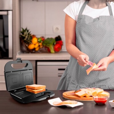 8432406680142 Black+Decker BXSA753E Sandwichtoaster BLACK+DECKER