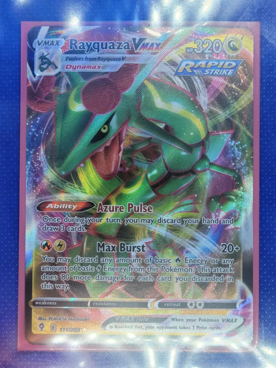 Rayquaza-VMAX (111/203), Busca de Cards