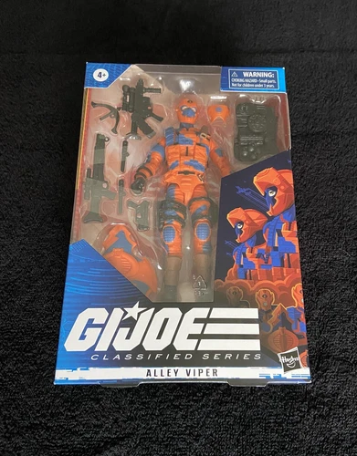 Hasbro G.I. Joe Classified Series ALLEY VIPER #34 Action Figure, UNOPENED