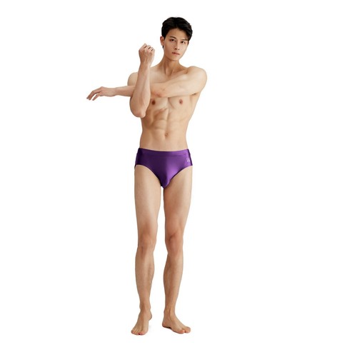 AMORESY Men Smooth Satin Underwear Quick Drying Breathable Briefs Sports Trunks - Picture 13 of 34