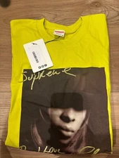New Supreme FW19 Mary J. Blige Tee Sulfur Size Large  Photo Tee Box Logo Bogo