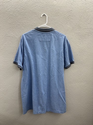 Banana Republic Mens Polo Shirt Size XL Short Sleeve Blue Collared - Picture 6 of 10