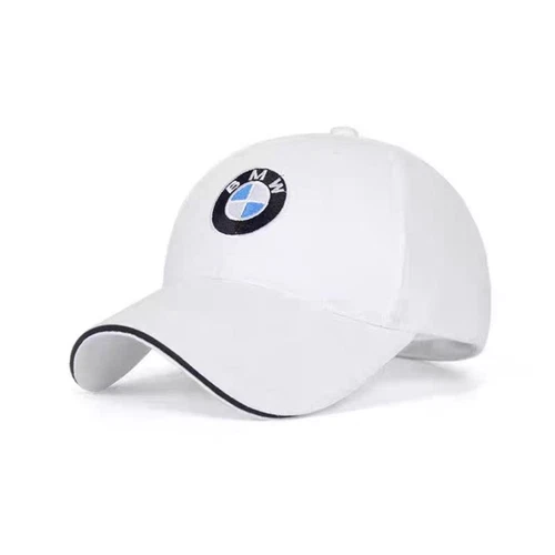 BMW Baseballcap bestickt Sonnenhut für Damen und Herren, lässig, winddicht, weiß - Bild 4 von 9