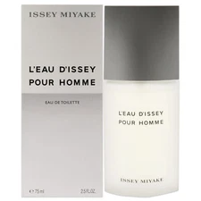 L'eau D'issey by Issey Miyake for Men - 2.5 oz EDT Spray