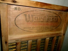 Antique Wardway Washboard NO 257 Montgomery Ward