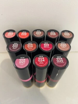 NEW Revlon Super Lustrous Glass Shine Lipsticks