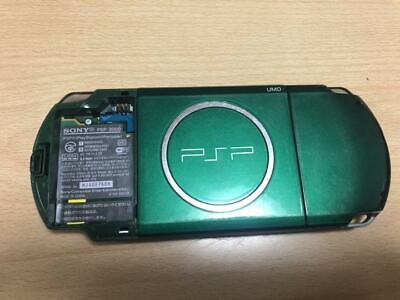 Playstation Portable Spirited Green PSP 3000SG Sony Limited Console F/S used