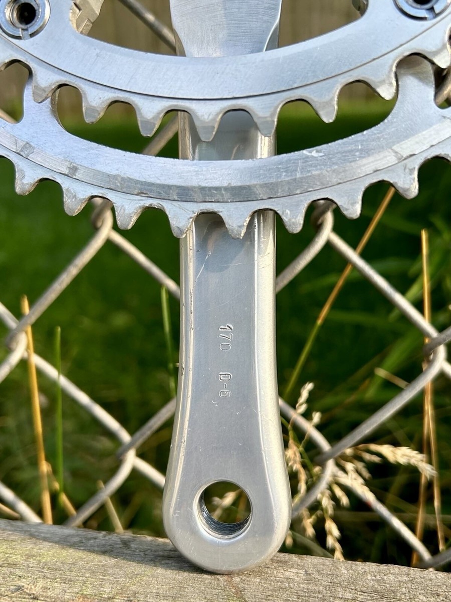 töcaproDURA-ACEクランク未使用52-36T170mm11S Specialized Flag Crankset 170 42 52 Vintage Sugino Cranks