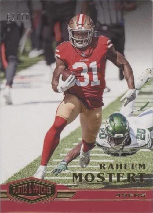 2020 Panini Plates & Patches Raheem Mostert #47