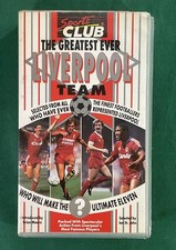 The Greatest Ever Liverpool FC Team, 1992, VHS Video Tape