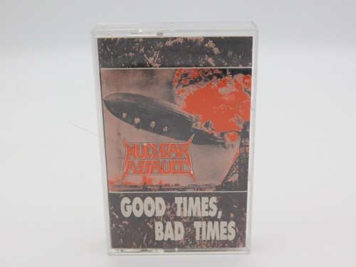 Nuclear Assault Cassettes Good Times, Bad Times (1989) & Game Over (1986) Metal - Picture 2 of 23