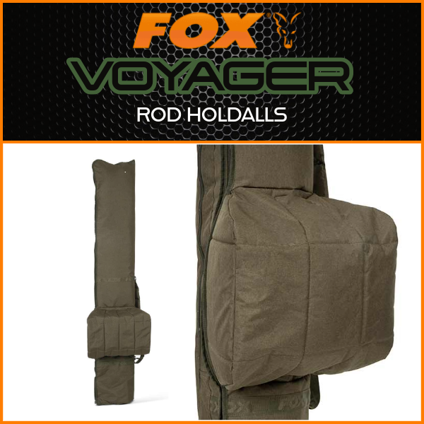 FOX VOYAGER ROD HOLDALLS NEW CARP FISHING LUGGAGE RANGE UK