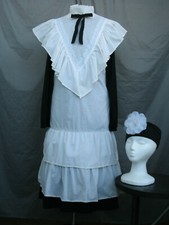 Victorian Maid Dress Womens Edwardian Costume Civil War Servant Nurse Cook