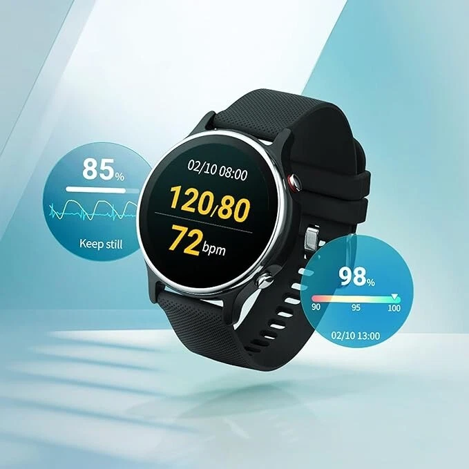 Reloj inteligente ASUS VIVOWATCH 6 HC-D06 con ECG, PPG, BIA Health de FedEx Foto 3 de 4