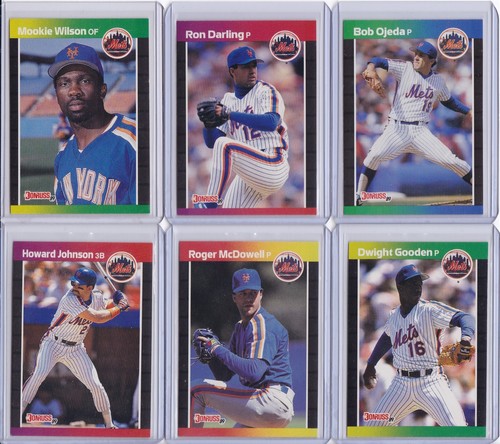 New York Mets 1989 Donruss Baseball Team Set 27 Cards includes MVP - Picture 4 of 11