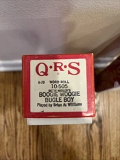 Q.R.S. Word Roll 10-505. Boogie Woogie Bugle Boy.