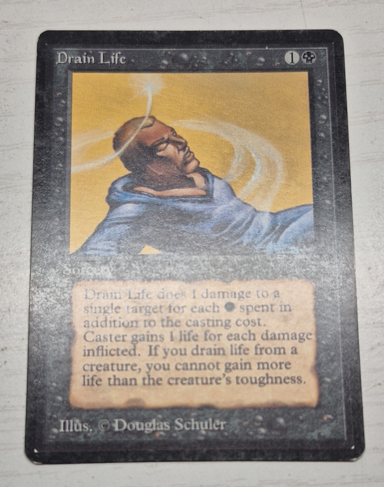 MTG Drain Life Limited Edition - Beta Edition Regular