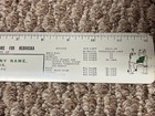 VTG Nebraska 1961 Fishing Regulations Metal Ruler — photo 2