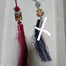 Traditional Knot Hanbok Norigae, 2 Pieces