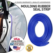 20FT U Shape Rubber Seal Weather Strip Door Edge Moulding Trim For Audi Models