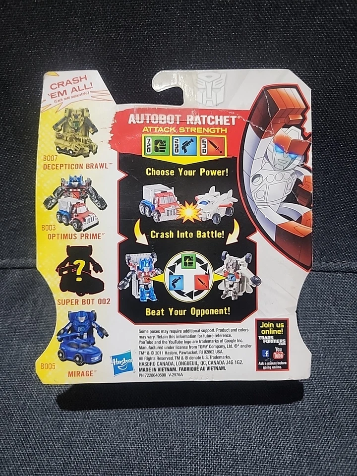 TRANSFORMERS BOT SHOTS Autobot RATCHET Series 1 B006 NEW SEALED 2011 - Image 4 of 4