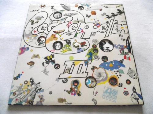 LED ZEPPELIN ~ LED ZEPPELIN III ** 1970 UK Plum/Red ATLANTIC LP