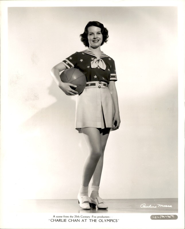 LMPE40 Original Photo PAULINE MOORE 1937 "CHARLIE CHAN AT THE OLYMPICS" ACTRESS