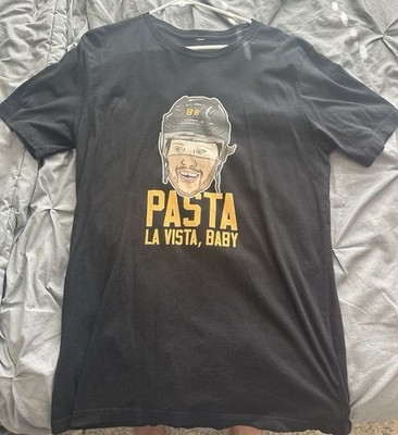 Barstool Sports ''PASTA LA VISTA, BABY'' David Pastrnak Graphic T-Shirt Mens Large