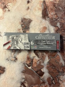 CRETA COLOR Cleos Fine Art Graphite  Shatterproof Graphite Pencils   Set of 6