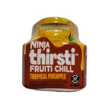Ninja Thirsti Tropical Pineapple Flavored Water Drops 0 Calories 0 Sugar Drink