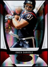 2009 Donruss Certified #51 Owen Daniels - Mirror Red /250 FREE SHIPPING!
