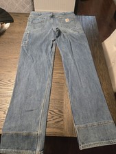Carhartt  Jeans Rugged Flex Relaxed Fit Men  s Size 34x36 Straight Blue Wash