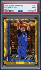 2025 TOPPS CHROME SAPPHIRE ED GOLD #251 COOPER FLAGG ROOKIE RC 20/50 PSA 9