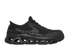 Para hombres Skechers Slip-ins Trabajo Resistente al Deslizamiento-Paso Altus-Torq Negro 200452