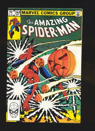 Amazing Spider-Man # 244 - 3rd Hobgoblin, 1st Lefty Donovan cameo VF Cond