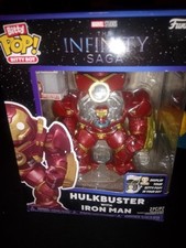 Figura Pop Marvel The Infinity Saga 6 pulgadas Bitty Bot - Hulkbuster con Iron Man
