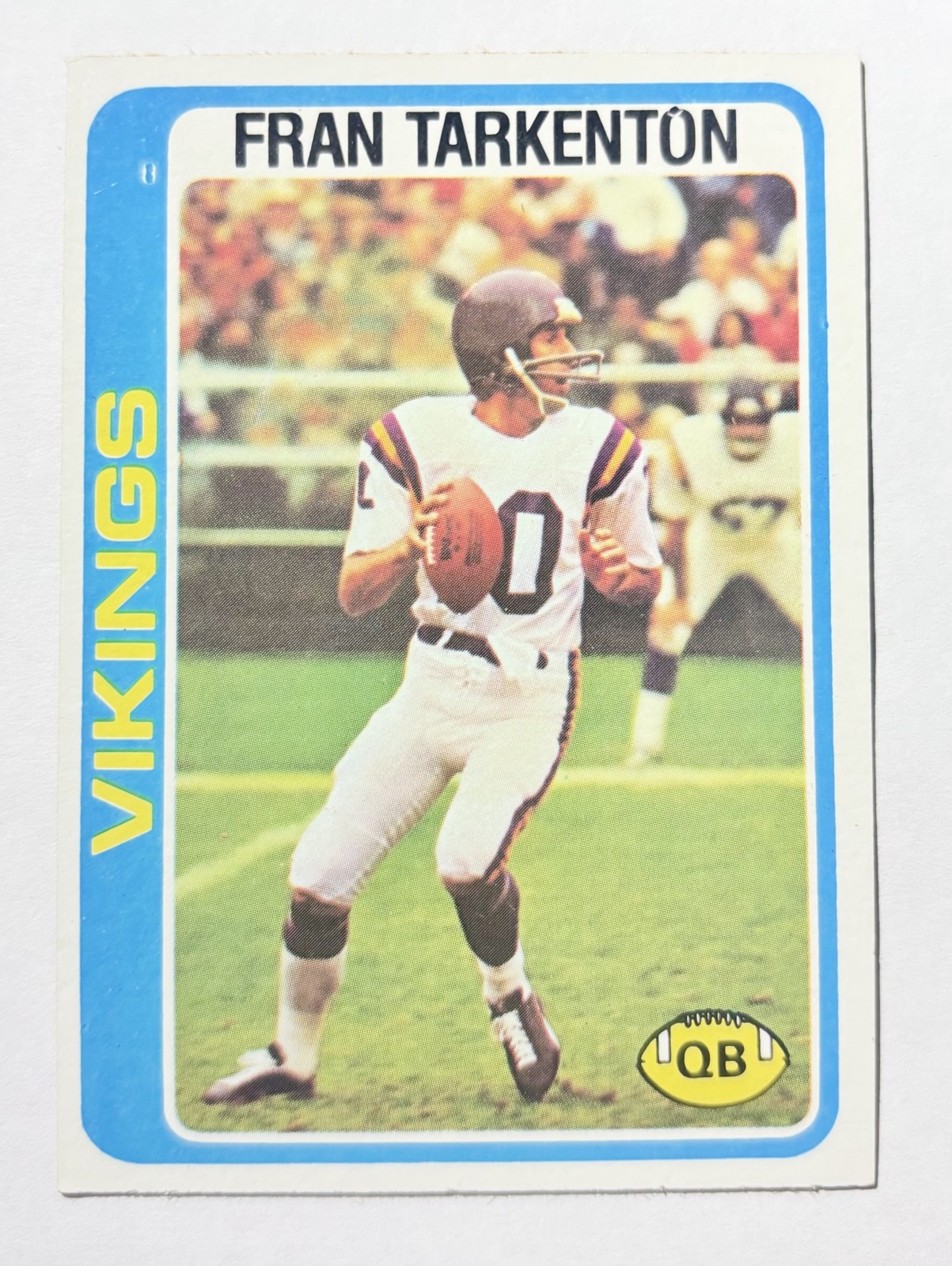 1978 Topps - Fran Tarkenton #100