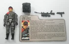 1986 Low Light v1 Figure Accessories Vintage G.I. GI Joe 3.75 ARAH *99% Complete
