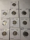 1917-1944 90% Silver Mercury Dimes – Silver Coin Lot (10)-AVERAGE CIRCULATED