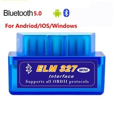 Super Mini  ELM327 V2.1 Bluetooth 5.OBD2 Diag...