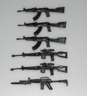 Gun Rifle Set 1982 Cobra Officer Soldier Figure G.I. GI Joe 3.75 ARAH Lot *READ*