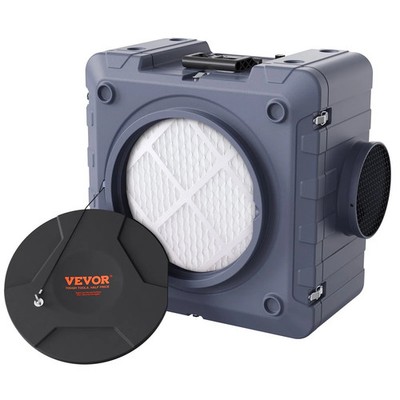 Air Scrubber with 3-Stage Filtration, Stackable Negative Air Machine 550 CFM, Ai