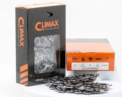 Climax Motorsägenkette 14 Zoll Stab / 35cm 72 Antriebsglied CLC40OP72 Stihl / Husqvarna