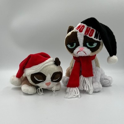 Grumpy Cat Christmas 2 Plush Animals