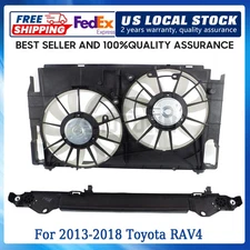 Radiator Cooling Fan Dual Assembly For 2013-2018 Toyota RAV4 North America Built